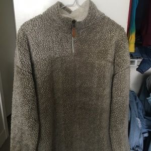 super cozy Sherpa sweater